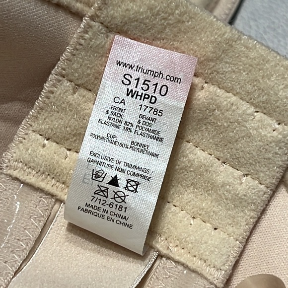 Triumph 38DD Bra in Nude - Picture 4 of 4